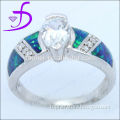 hot sale silver hawaiian opal ring
